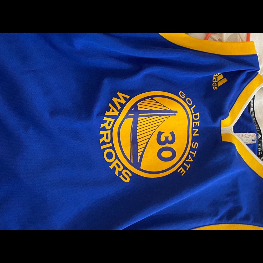 Golden State Warriors Curry Jersey Youth